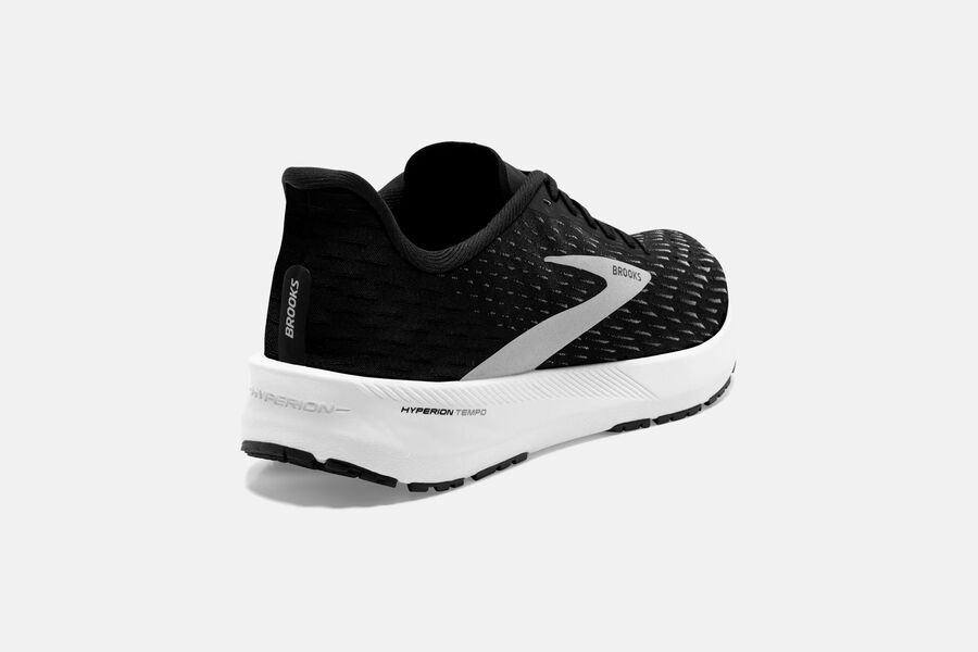 Brooks Hyperion Tempo Road Running Shoes - Womens - Black/Silver - SL1072893